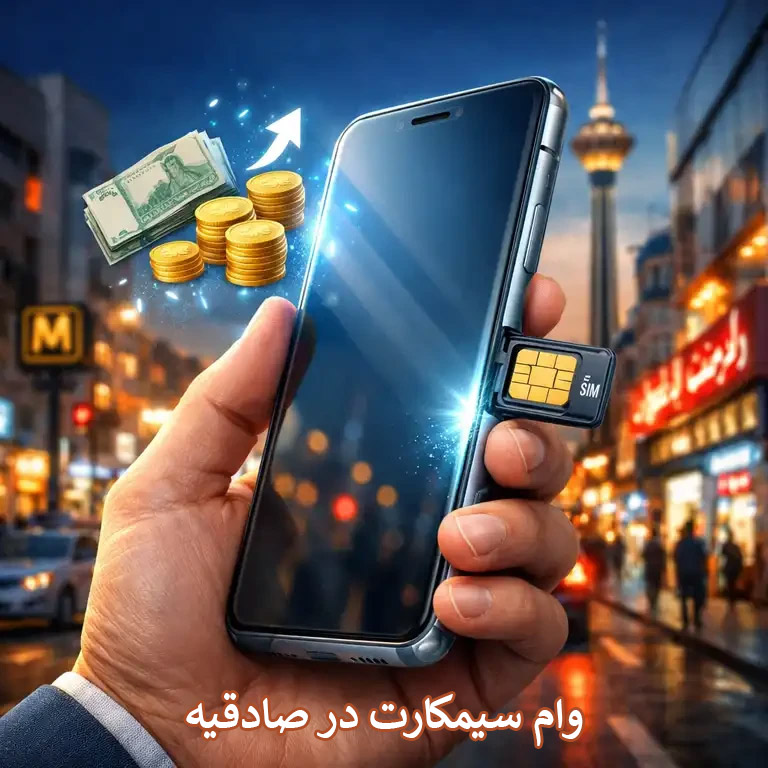 وام سیمکارت در صادقیه